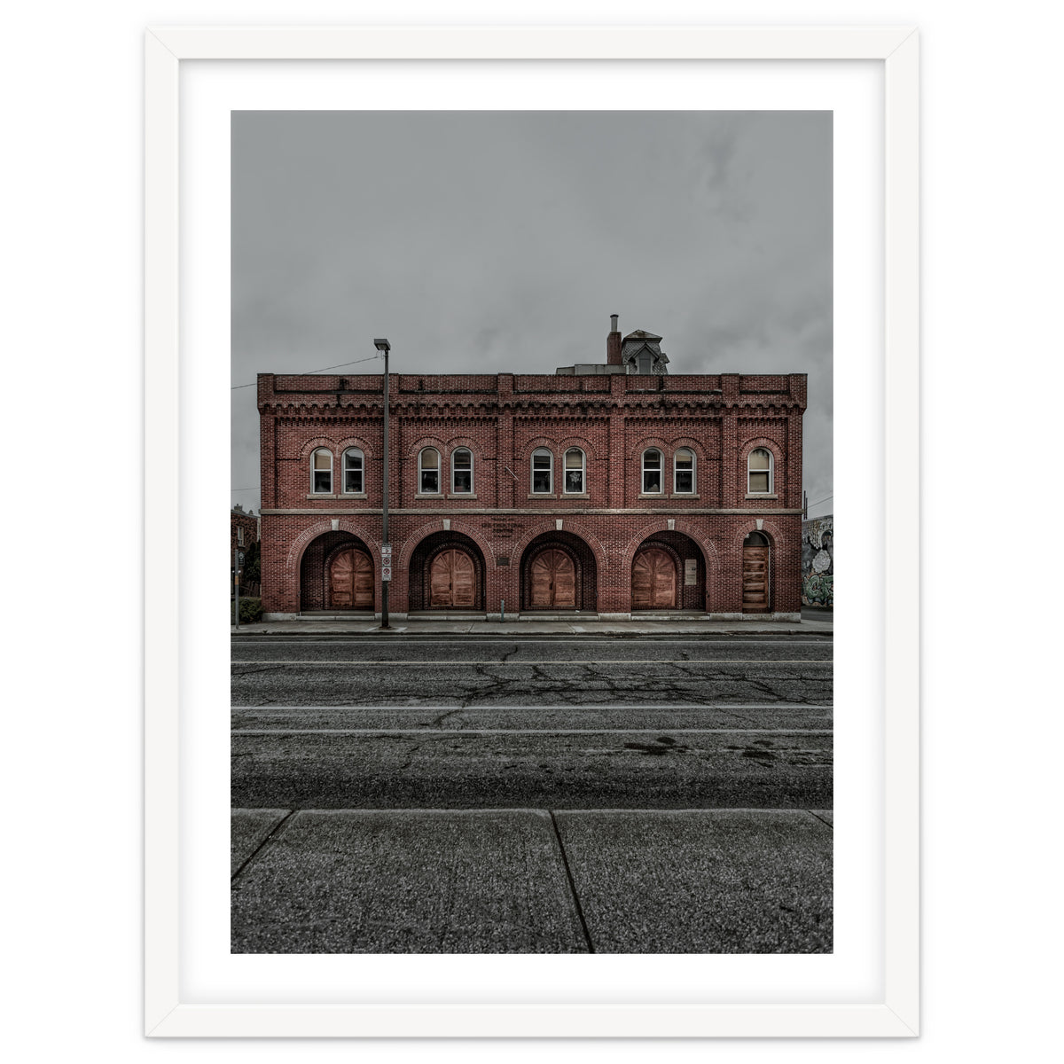 Central Fire Hall No 1 Color Version