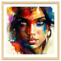 Radiant Bindi Hindu Portrait