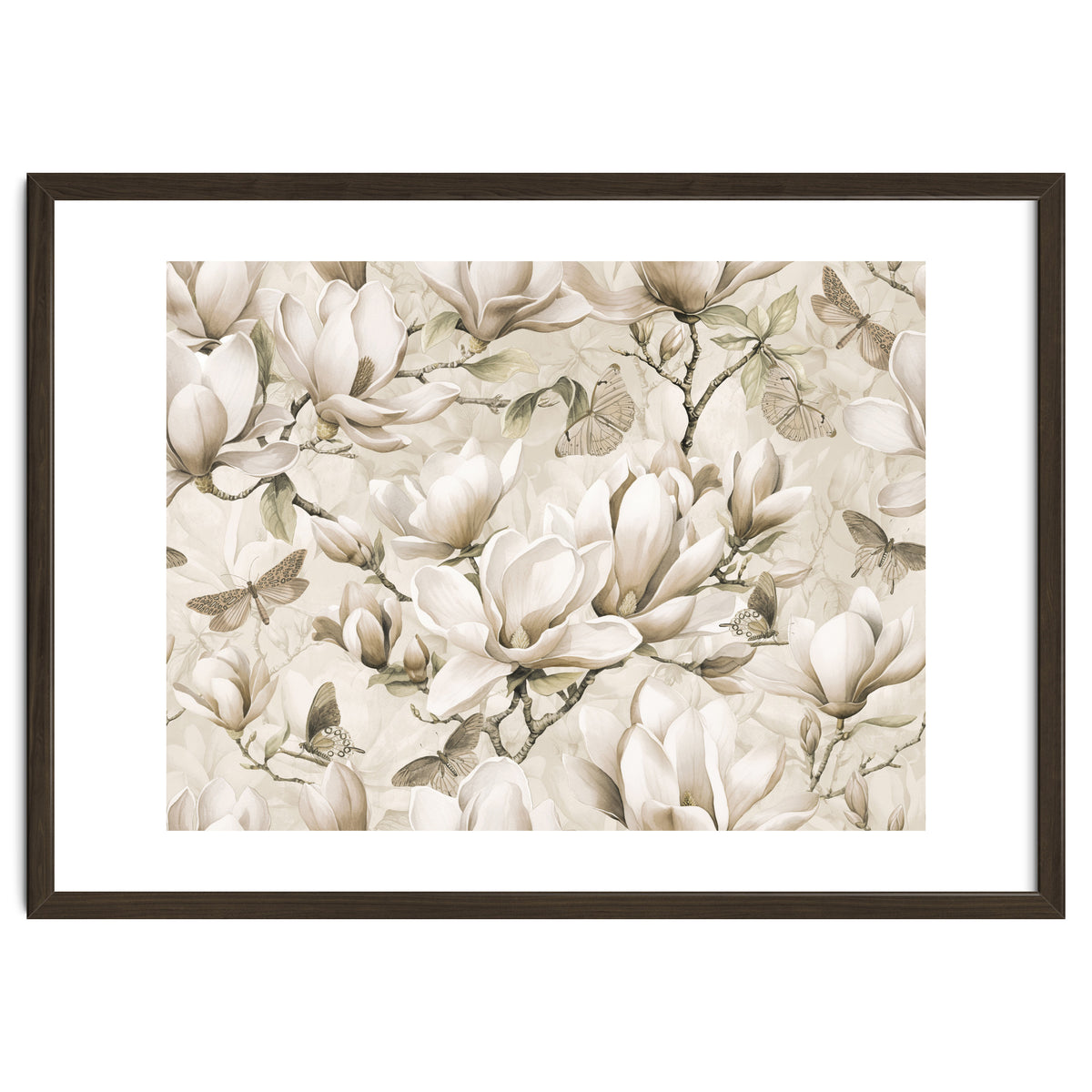 Magnolia And Butterfly Cream