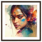 Butterfly Whisper Hindu Portrait thumbnail