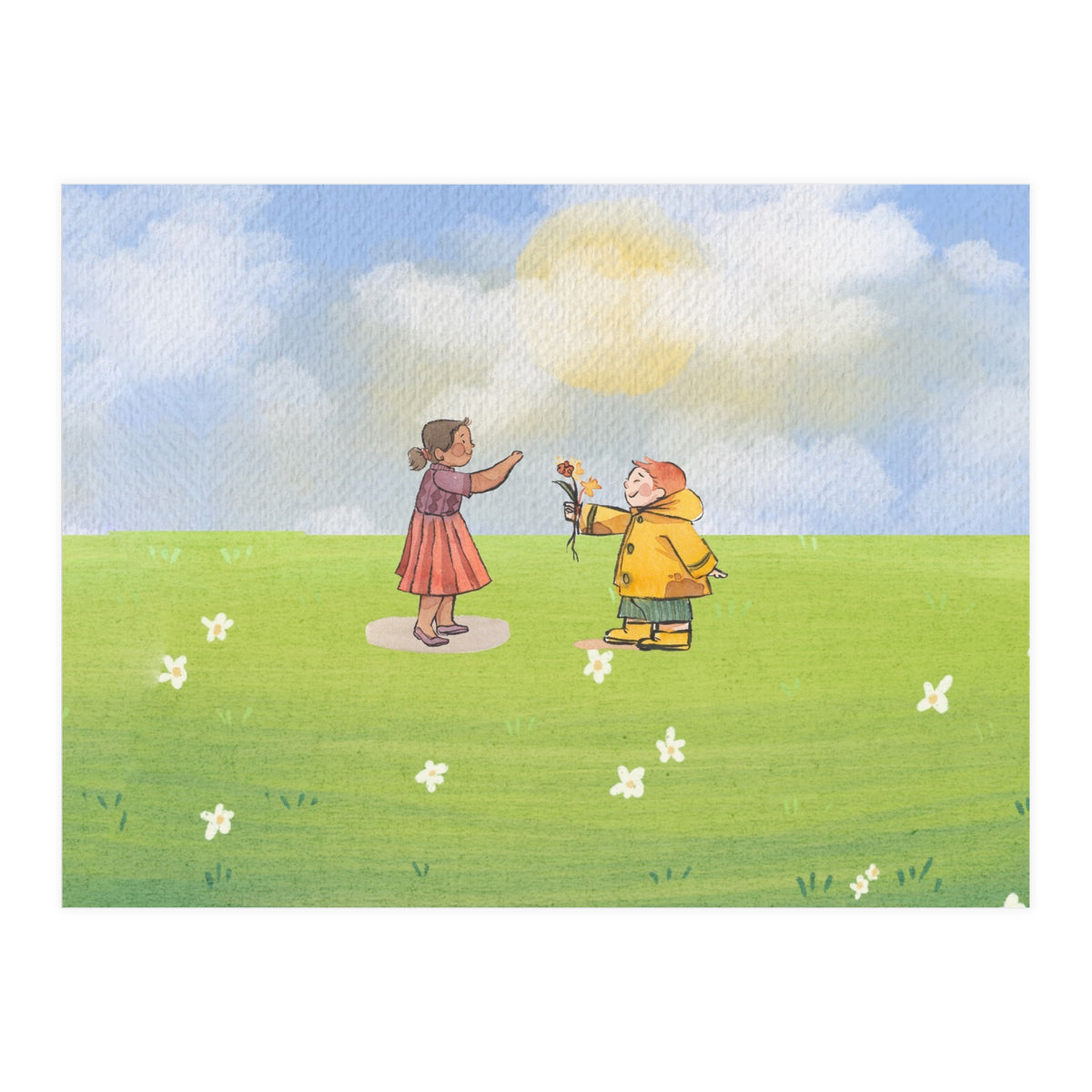 Love is the flower you've got to let grow💐 (Print Only)