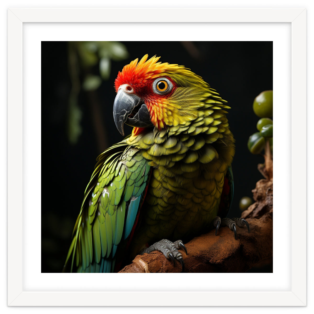 Vibrant Macaw Parrot