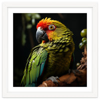 Vibrant Macaw Parrot