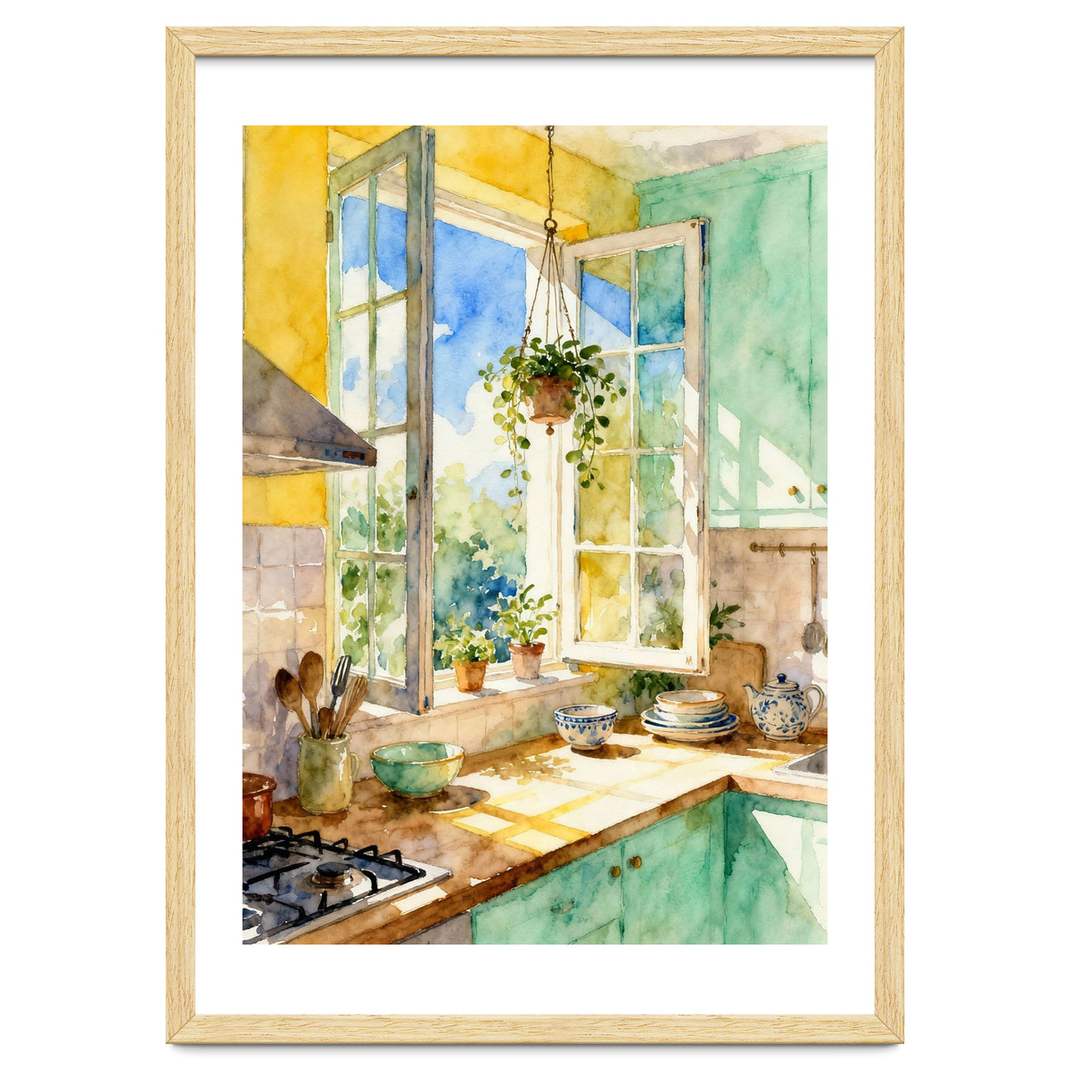 Matisse Inspired Kitchen Room