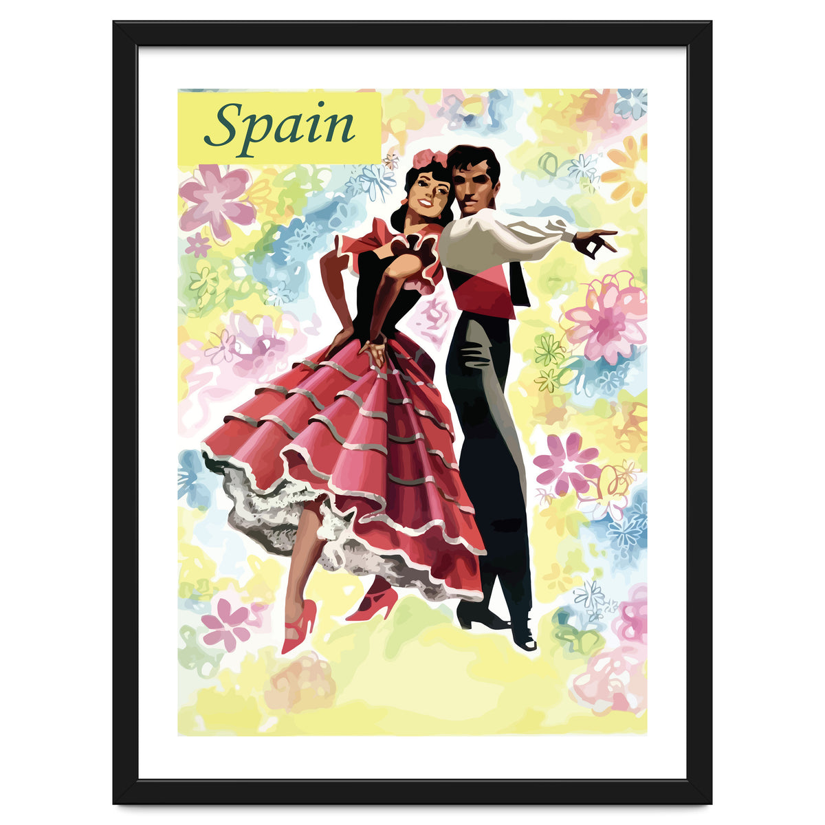 Spain, Dancing Couple