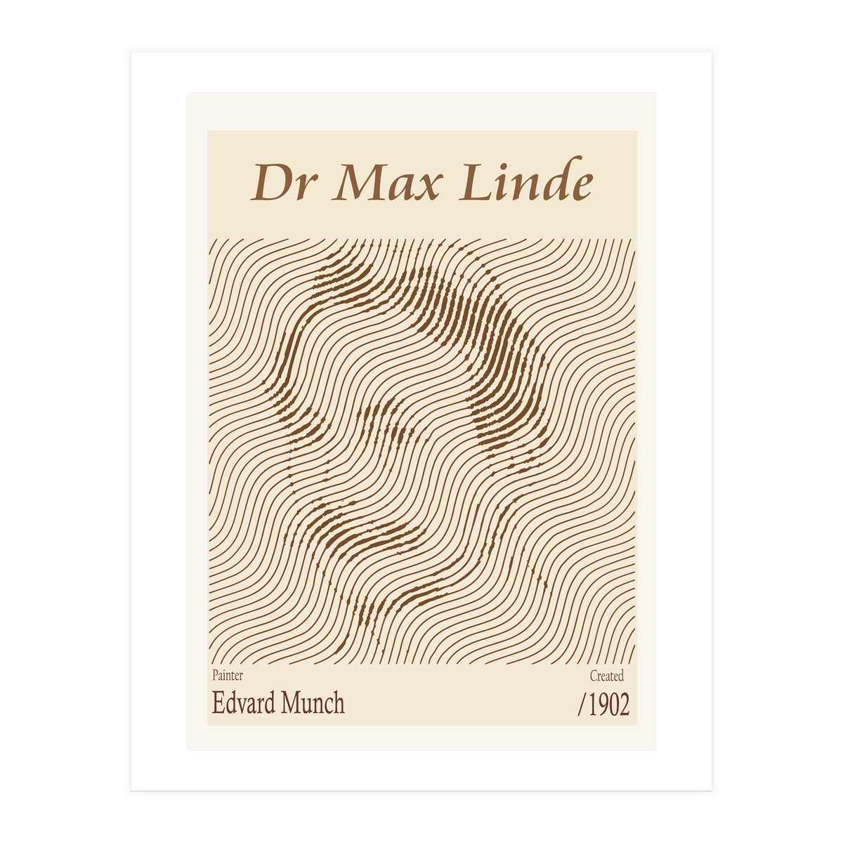 Dr Max Linde – Edvard Munch 1902 (Print Only)