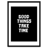 Good things take time thumbnail