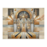 Art Deco Gold Architecture (Print Only) thumbnail