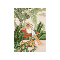 The Lady And The Tiger II (Print Only)