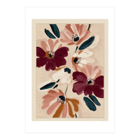 Blush And Wine Blossoms I (Print Only)