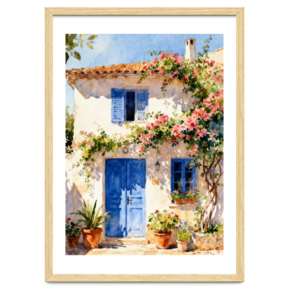 Matisse Inspired Front House