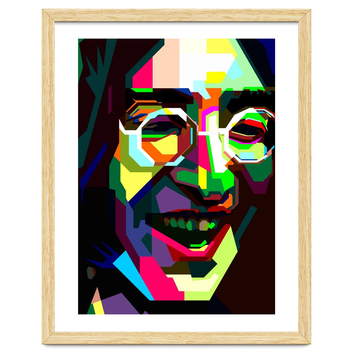 John Lennon English Rock And Roll Pop Art Wpap