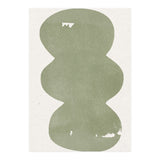 GREEN WATERCOLOR SHAPES NO.2 (Print Only) thumbnail