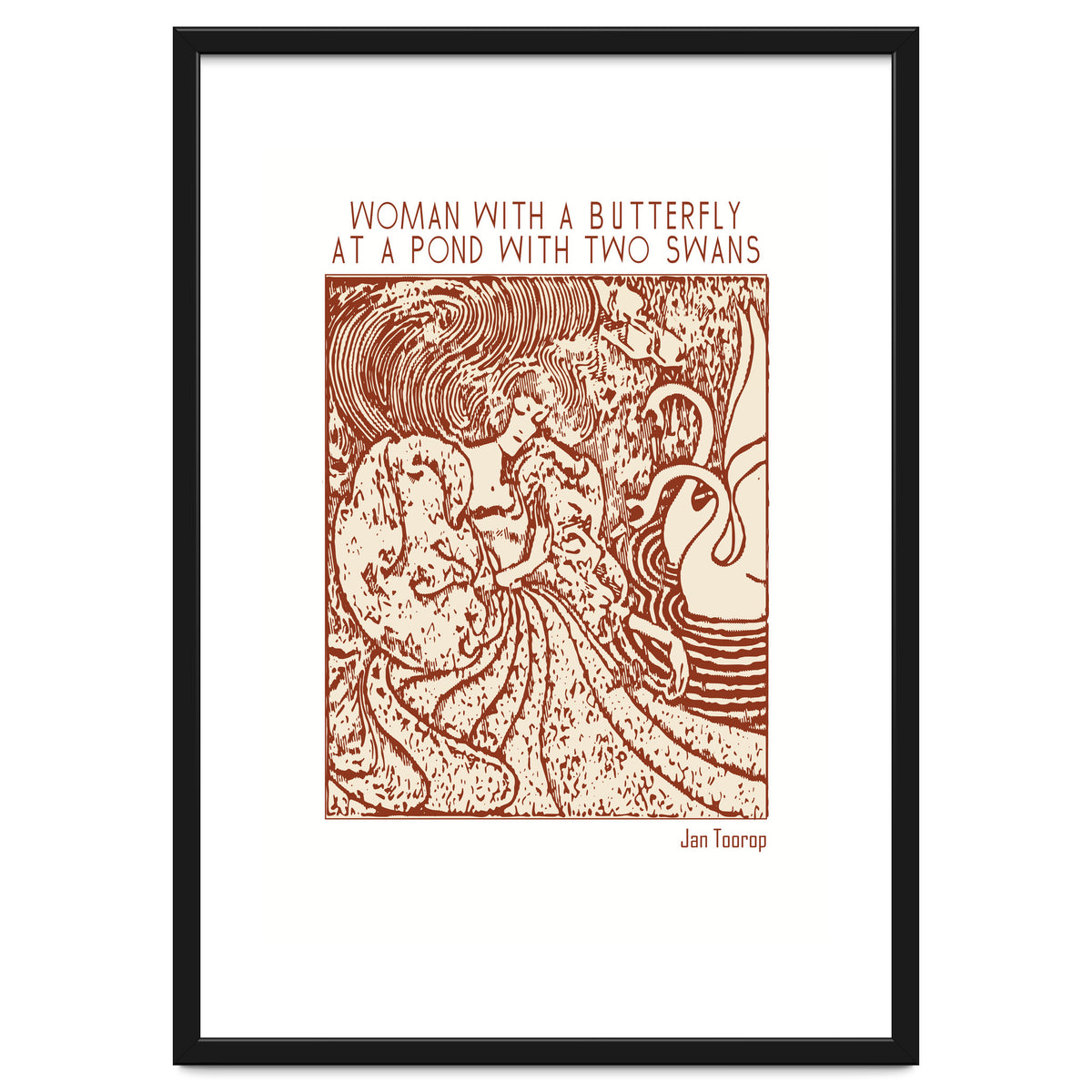 Woman With A Butterfly