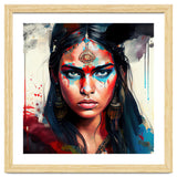 War Paint Hindu Warrior Portrait thumbnail