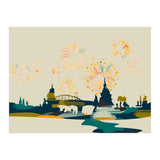 colorful skyline (Print Only) thumbnail