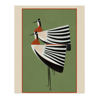 Striped Bird Pair (Print Only)