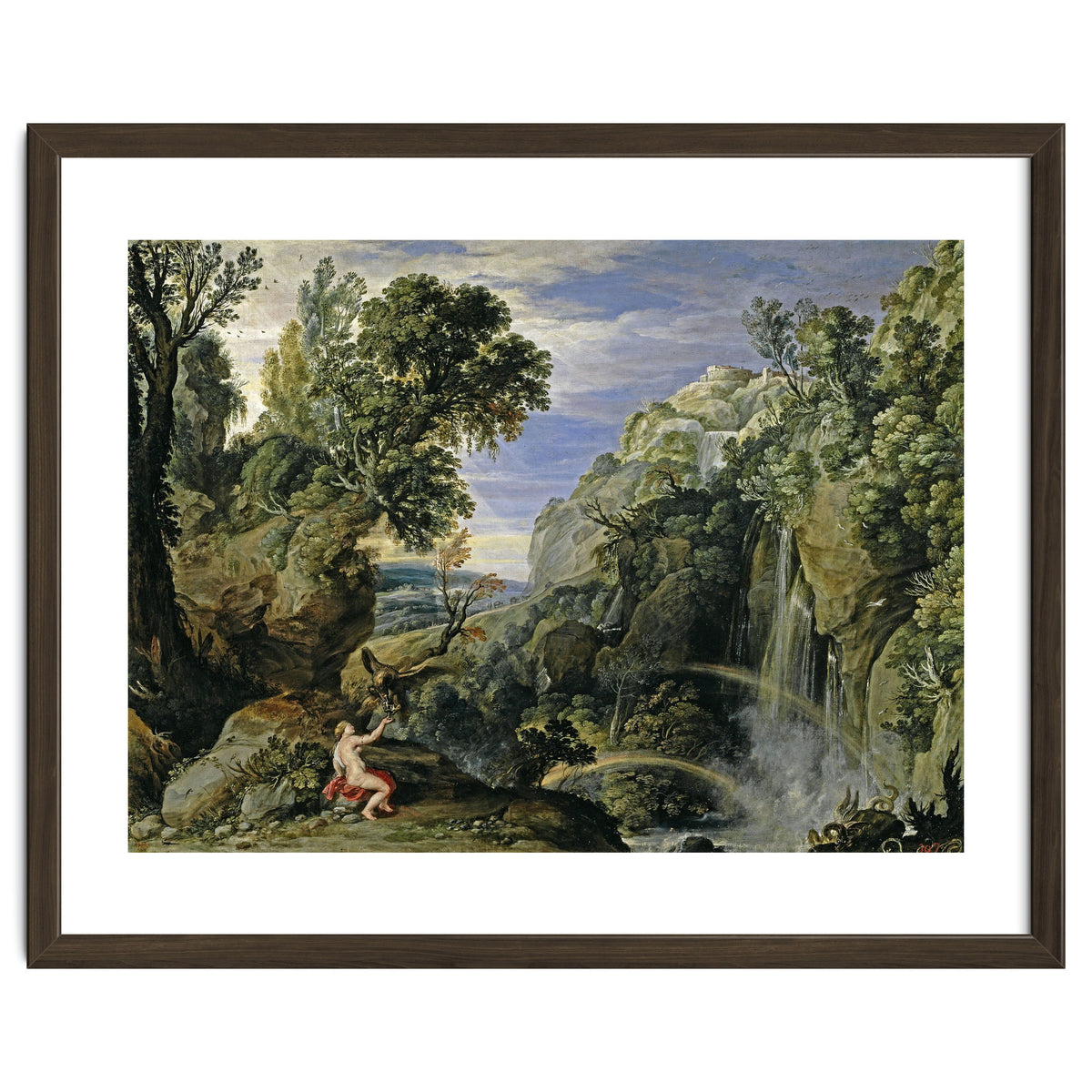 Pedro Pablo Rubens; Paul Bril / 'Landscape with Psyche and Jupiter', 1610; ca. 1630, Flemish Scho...