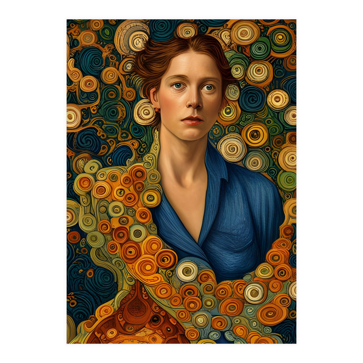 Artificial Masterworks - Klimt van Gogh (Print Only)