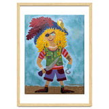 Finn, the Pirate, with Cookie, his Parrot thumbnail