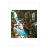 Flamingo Forest #society6 #decor #buyart (Print Only) thumbnail