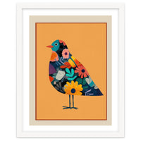 Floral Bird I