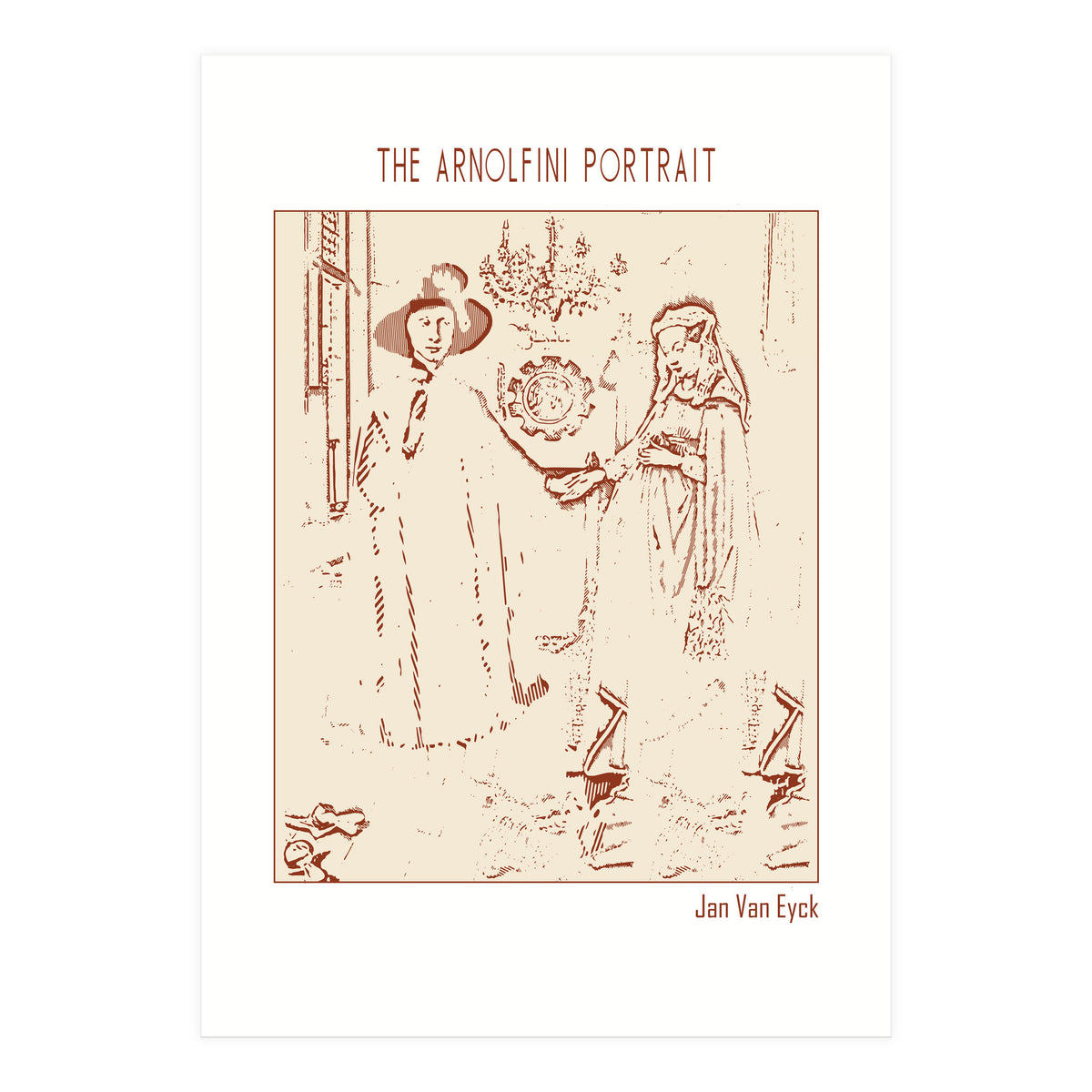 The Arnolfini Portrait  (Print Only)