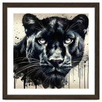 Watercolor Panther