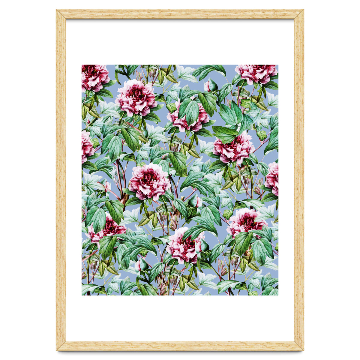 Frosty Florals #society6 #decor #buyart