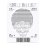 Receipt Art George Harrison (Print Only) thumbnail