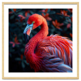 Vibrant Flamingo Bird Profile Majestic Pose thumbnail