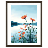 Flower And Lake thumbnail