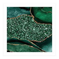 Agate Glitter Ocean Texture 13 (Print Only)