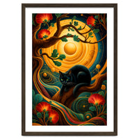 Black Cat Retro Contemporer