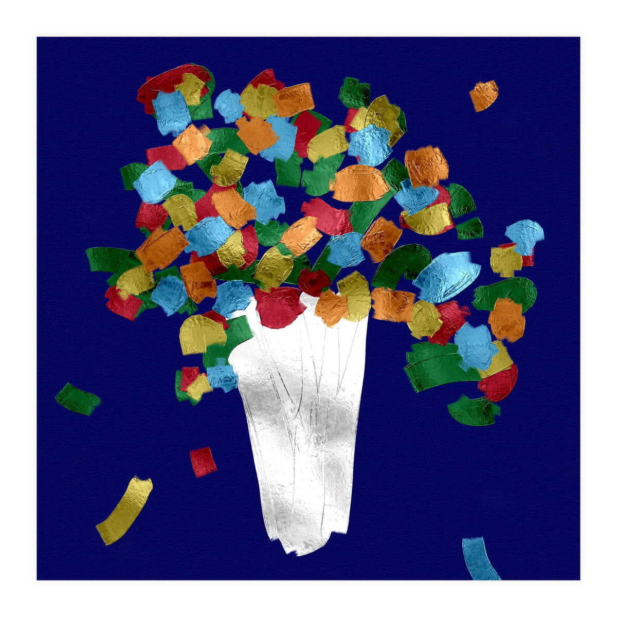 Abstract Flowers  (Print Only)