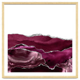 Burgundy & Silver Agate Texture 11 thumbnail