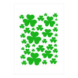 Lucky leaf clovers (Print Only) thumbnail