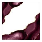Burgundy & Gold Agate Texture 22  (Print Only) thumbnail