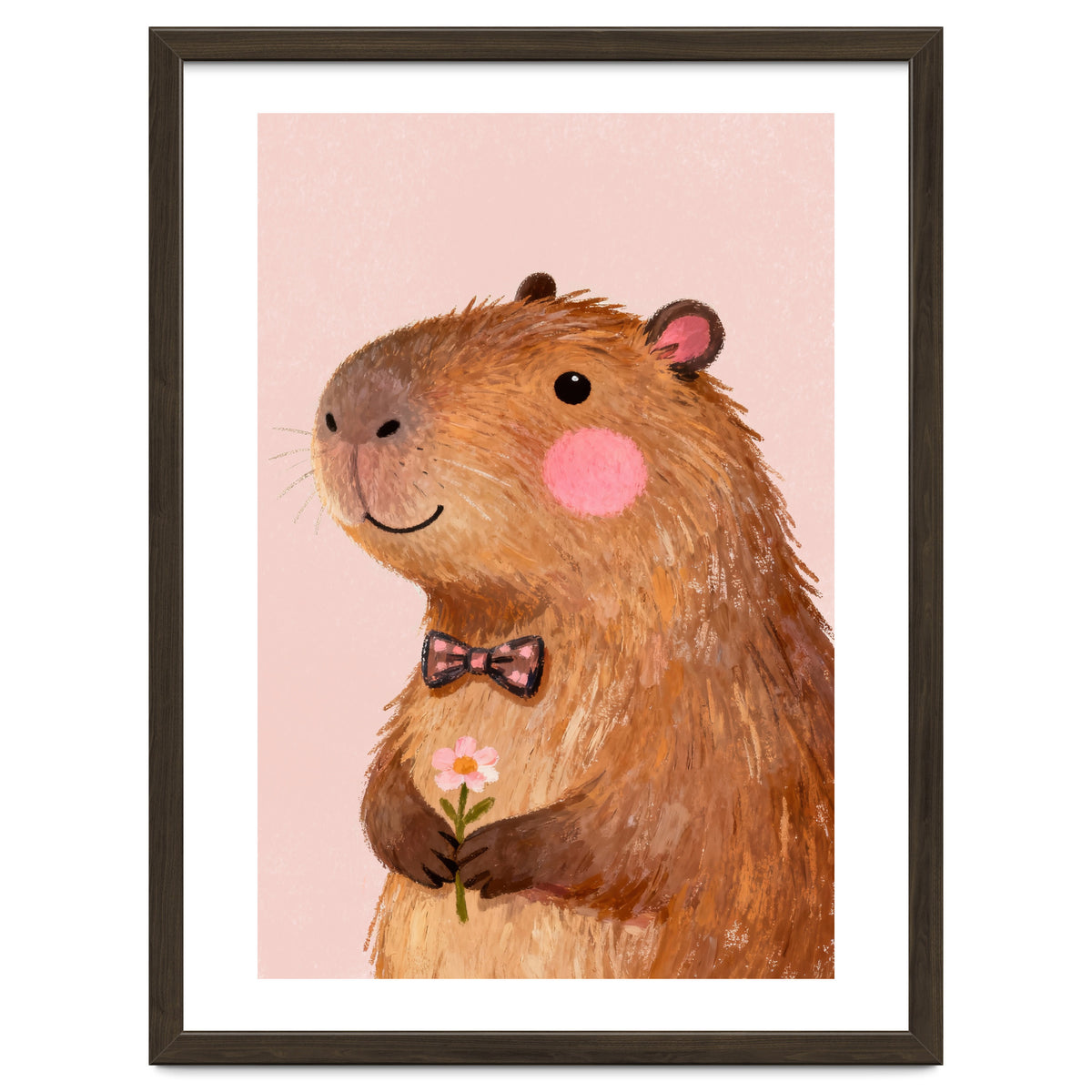 Capybara Kindergarten Nursery Art
