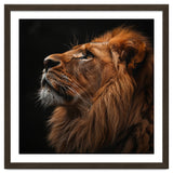Majestic Lion Portrait Profile Majestic Beast thumbnail