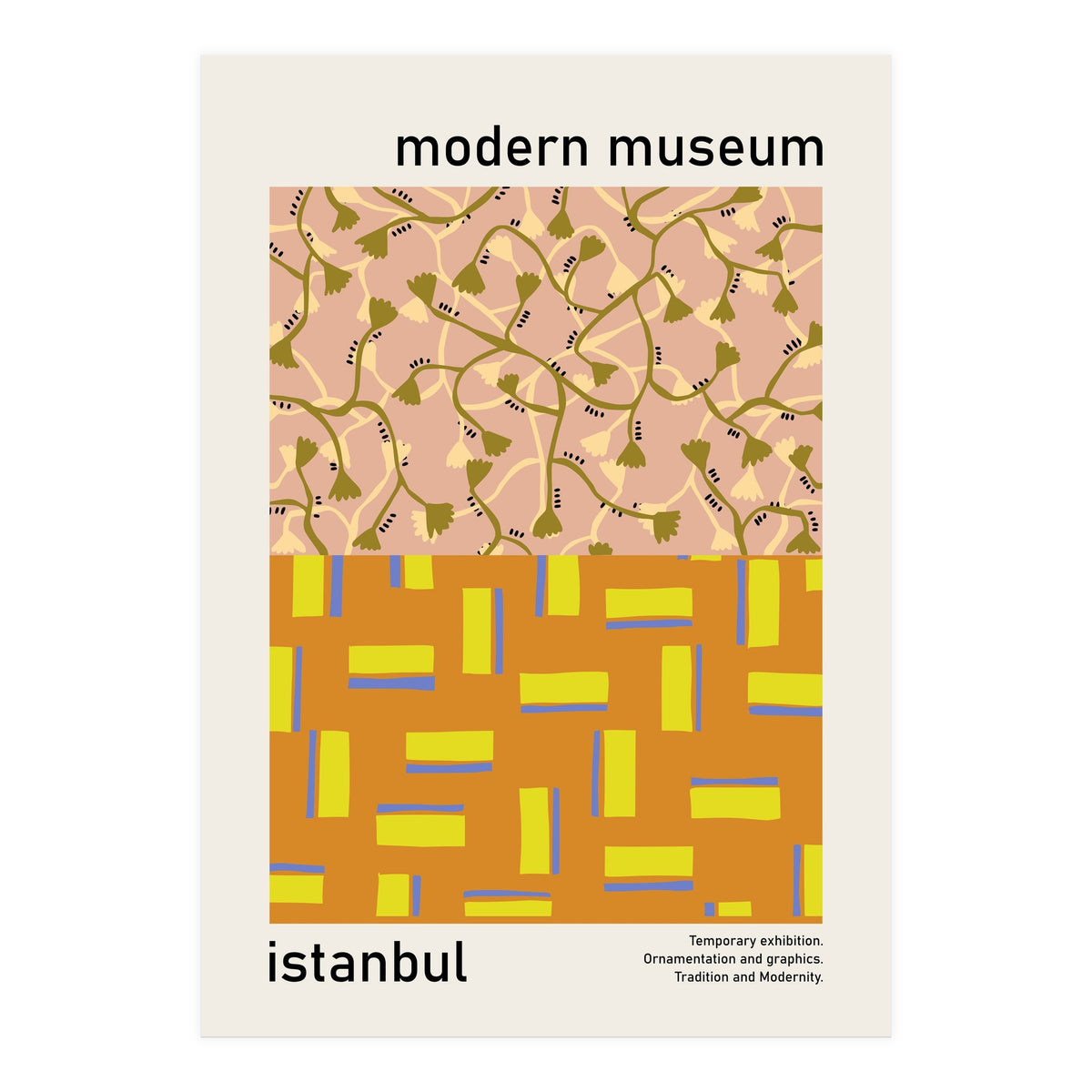 modern museum istanbul (Print Only)