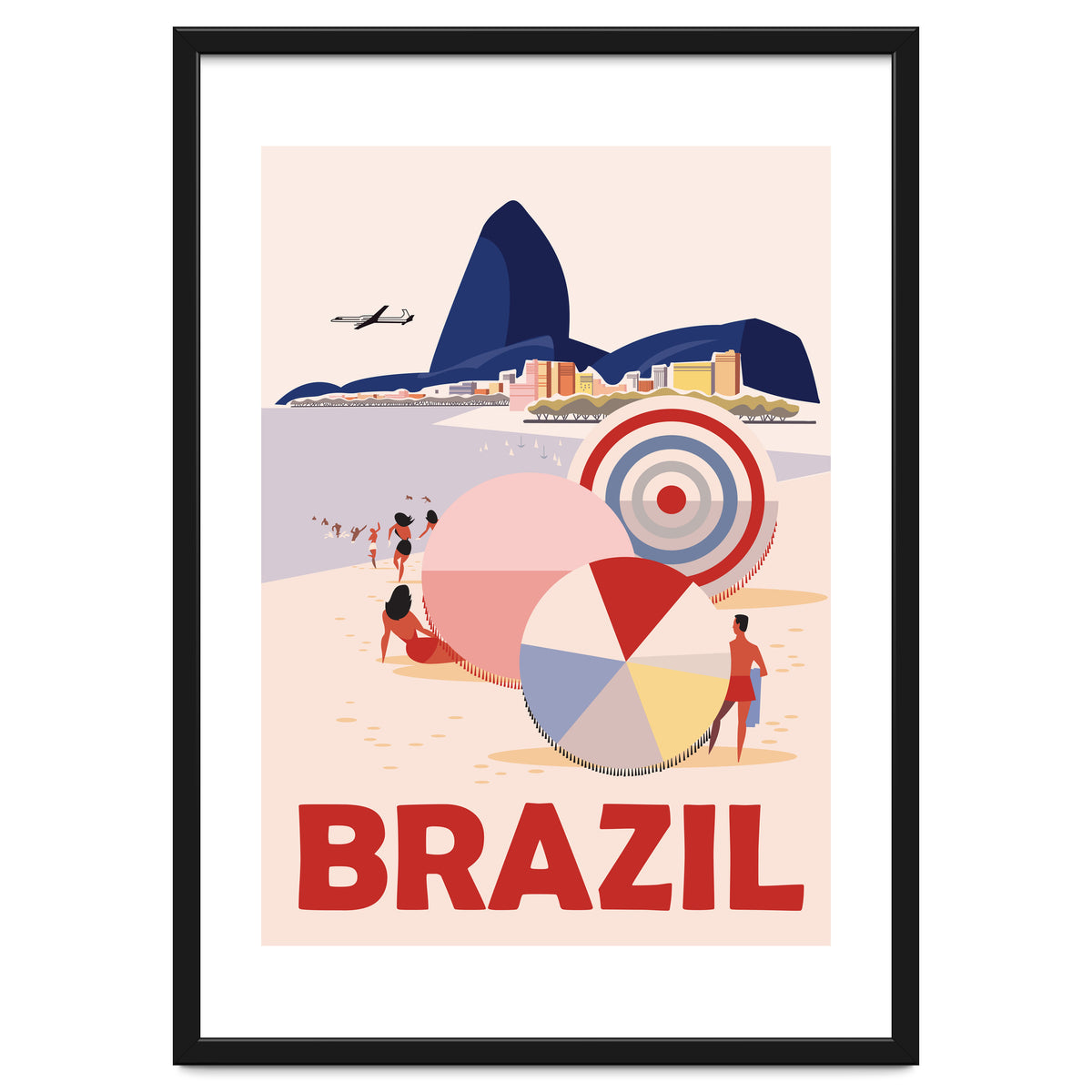 Brazil, Beach, Sao Paulo, City