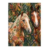 Wildflower Equine Duo (Print Only)