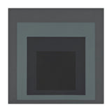 JOSEF ALBERS - HOMAGE TO THE SQUARE BLACK GREY (Print Only) thumbnail