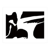 black abstract shape (Print Only) thumbnail