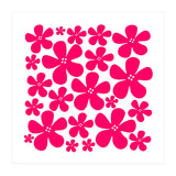 Pink Flowers Pattern (Print Only) thumbnail