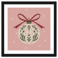 Christmas Flower Globe