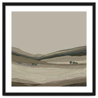 Muted Landscape oil painting