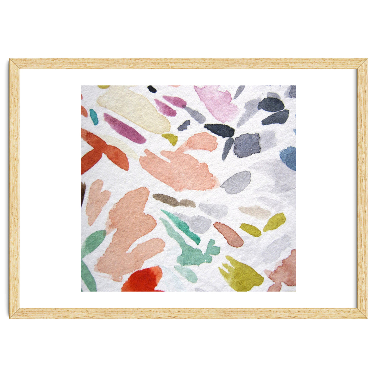 Abstract, Watercolor, Art Print, Viddy Pop The Mood Room
