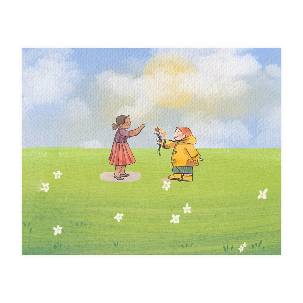 Love is the flower you've got to let grow💐 (Print Only)